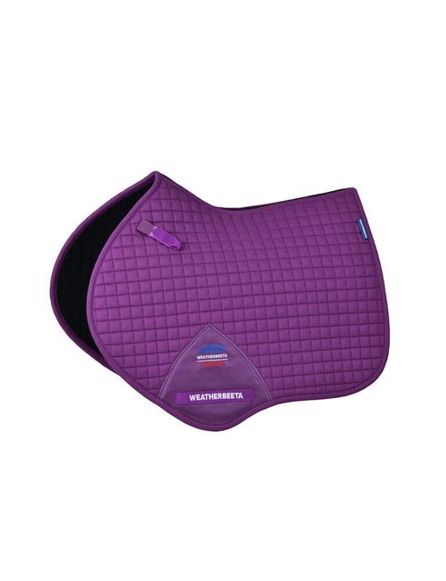 Weatherbeeta Prime Air-Tec Jump Shaped Saddle Pad - Violet