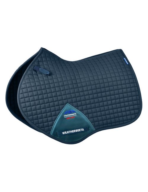Weatherbeeta Prime Air-Tec Jump Shaped Saddle Pad - Midnight Teal