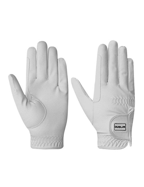 Dublin Kids' Everyday Riding Gloves - White