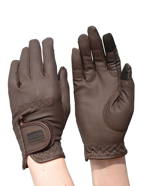 Dublin Everyday Riding Gloves - Brown