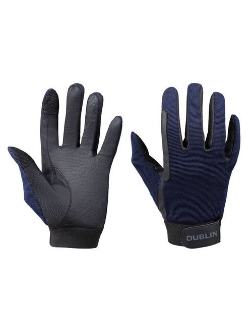 Dublin Kids' All Seasons Riding Gloves II - Navy