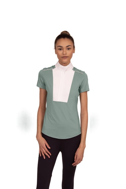 READY TO SHIP: Chestnut Bay Women's SkyCool Liberty Sport Short Sleeve Show Shirt - Medium - Sage (2023)