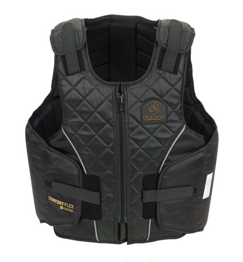 OPENBOX: Ovation Kids' Comfortflex Body Protector - Medium - Black
