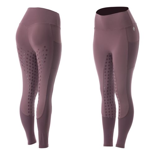 OPENBOX: Equinavia Women's Maja Full Seat Summer UV Tights - X Small - Dusty Rose