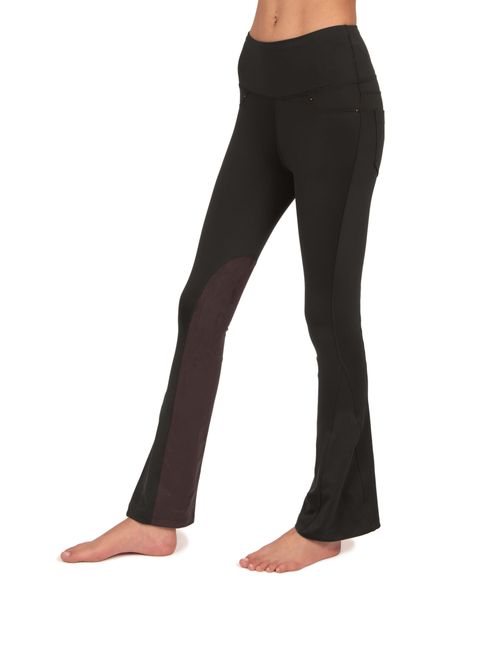 READY TO SHIP: Chestnut Bay Women's SkyCool Bootcut Tights - X Small - Black