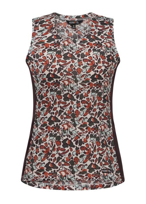 BARGAIN BARN: Kerrits Women's Breeze Ice Fil Tank - 2X - Terracotta Springtime