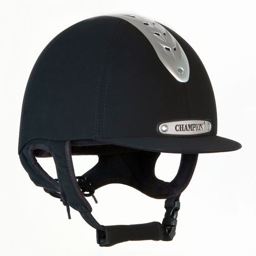 READY TO SHIP: Champion Evolution Classic Helmet - 6 3/8 - Black/Silver