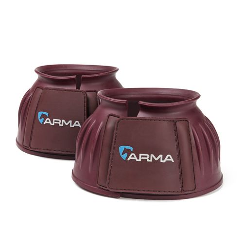 Shires ARMA Over Reach Boots - Black Cherry