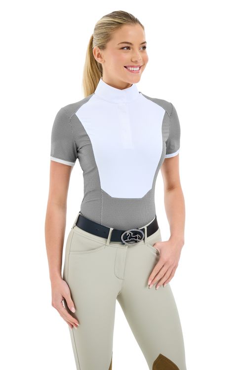 RJ Classics Women's Tessa Short Sleeve Show Shirt - Curb Chain