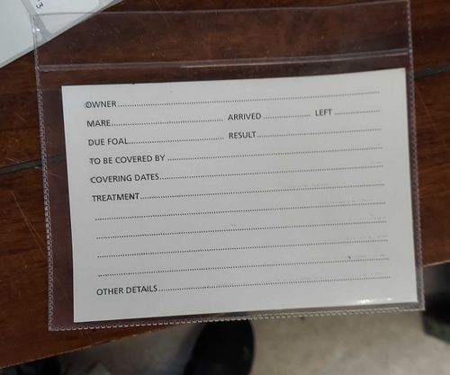 Stubbs Stubbs Replacement Card - White