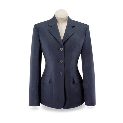OPENBOX: RJ Classics Women's Devon Show Coat - 6 Regular - Navy Herringbone