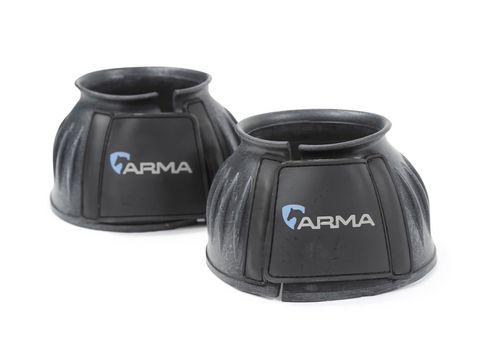 OVERSTOCK: Shires ARMA Over Reach Boots - X Large Horse - Black