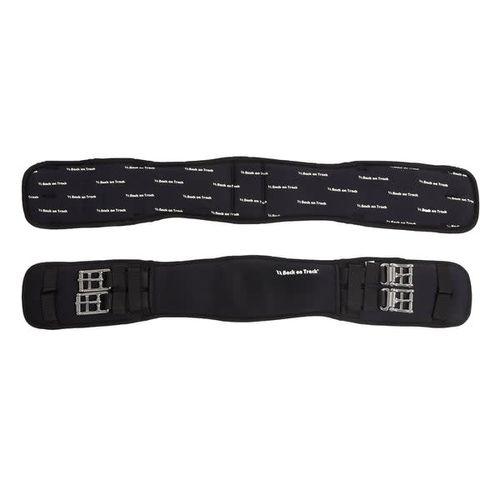 OPENBOX: Back on Track Dressage Welltex Elastic Girth - 65cm - Black