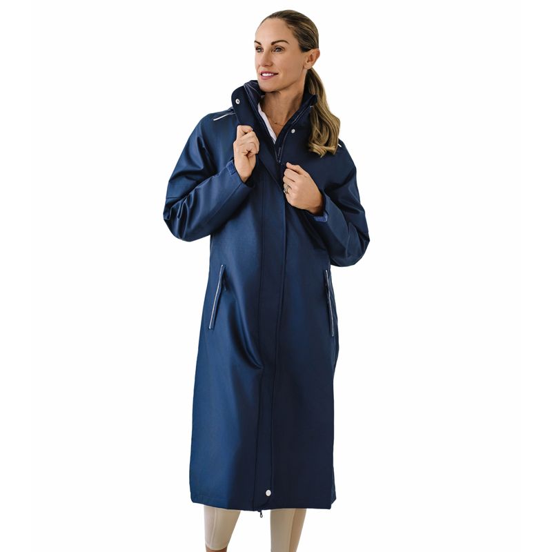 Manteau De Spectacle Équitation Ovation PowerFlex Lite - Bleu Marine/Prune - Tailles 4 à 16