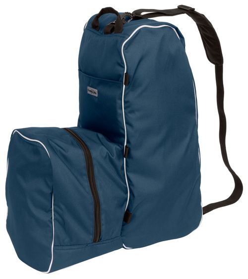 Chestnut Bay Quilted Lined Boots Helmet Carry All - Navy