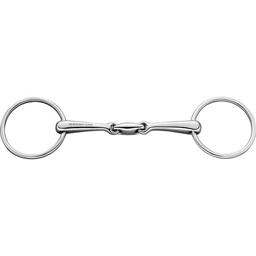 BARGAIN BARN: Herm Sprenger Max-Control 12mm Double Joint Snaffle Bit - 125mm