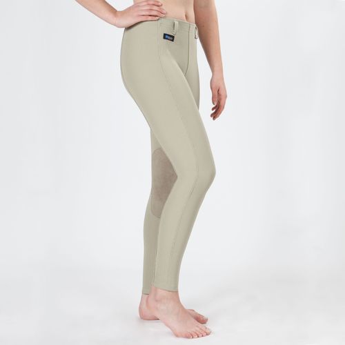 READY TO SHIP: Irideon Kids' Cadence Classic Knee Patch Breeches - X Small - Classic Tan