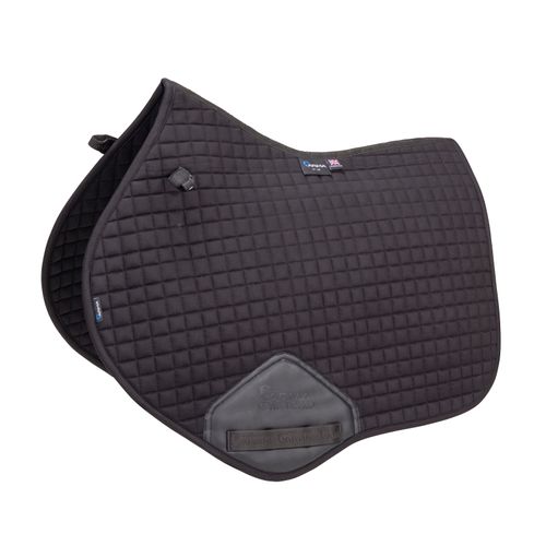 Shires ARMA Deluxe Cotton Jump Saddle Pad - Black