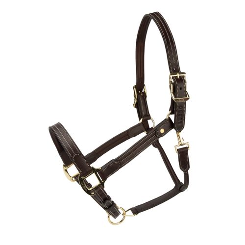Shires Velociti Lusso Girona Leather Headcollar