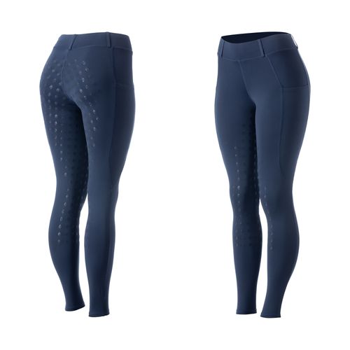 Equinavia Women's Classic Full Seat Riding Tights - Deep Blue