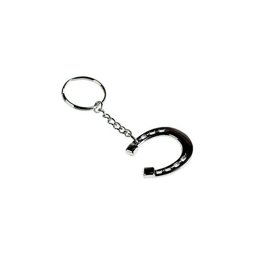 Horze Horseshoe Key Ring - Silver