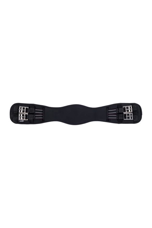 HKM Memory Foam Dressage Girth w/Elastic - Black