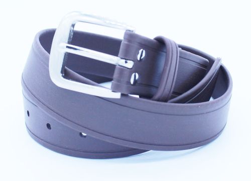 OVERSTOCK: Henri de Rivel VEGAN-X Leather Belt - Medium - Oakbark