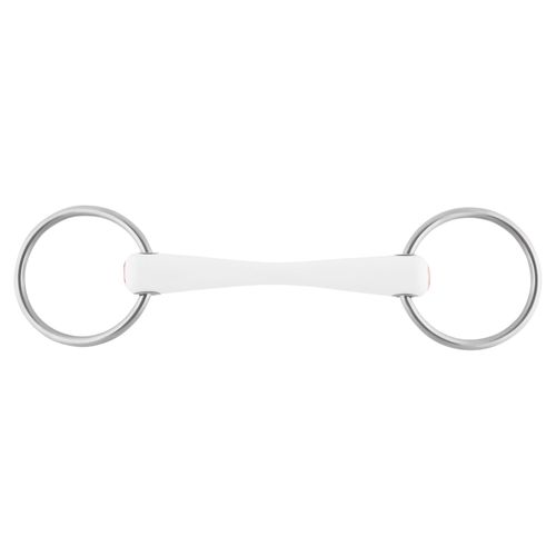 BARGAIN BARN: Nathe Standard 20mm Thermoplastic 55mm Snaffle Bit - 140mm