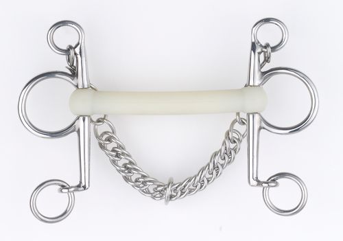 BARGAIN BARN: Happy Mouth Bits Mullen Plain Pelham - 5.5in