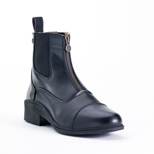 OPENBOX: Ovation Women's Quantum Zip Front Paddock Boot - 8 - Black