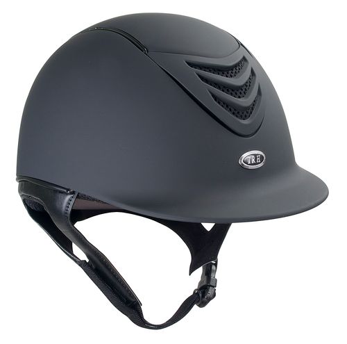 OVERSTOCK: IRH IR4G Helmet - X Large (7 3/8 - 7 1/2) - Matte Black/Matte Black Vent
