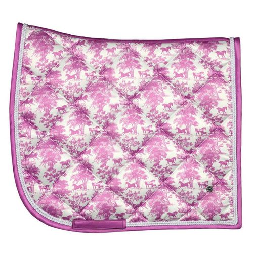 Dapplebay Dressage Saddle Pad - Rose Equestrian Toile