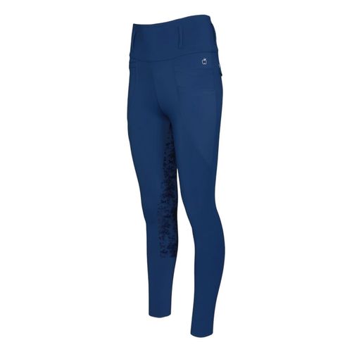 Dapplebay Women's Essential Full Seat Tights - Navy Equestrian Toile