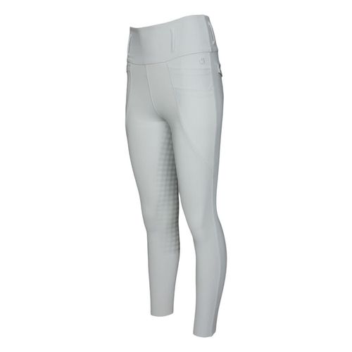 Dapplebay Women's Essential Full Seat Tights - Light Grey Gingham