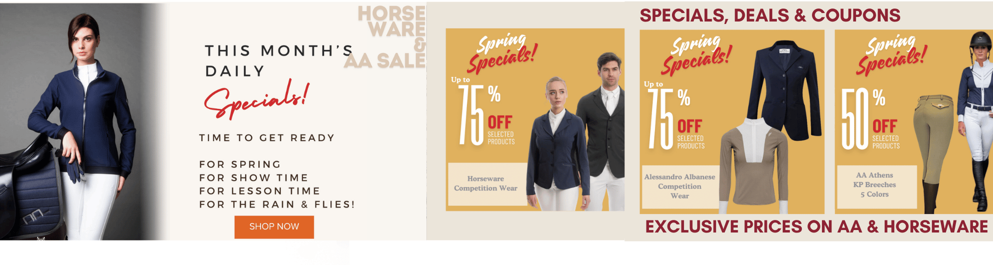 Horseware & AA Apparel Sale