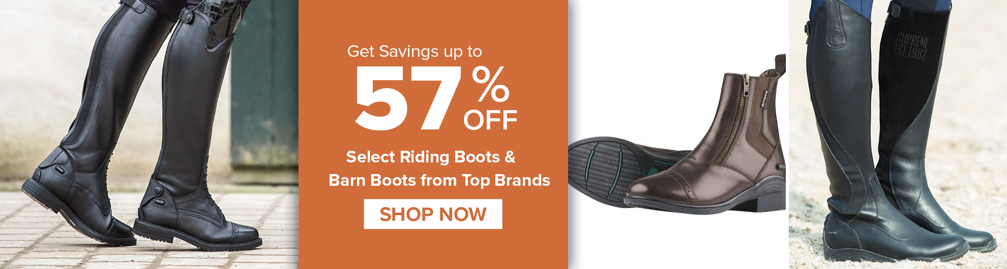 Riding Boots & Barn Boots on Sale