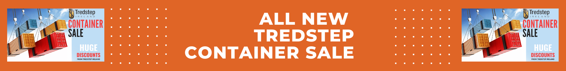 Tredstep Container Sale