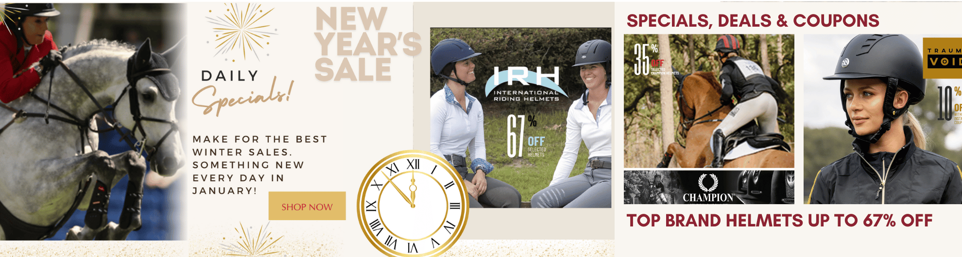 New Year's Helmet Sale