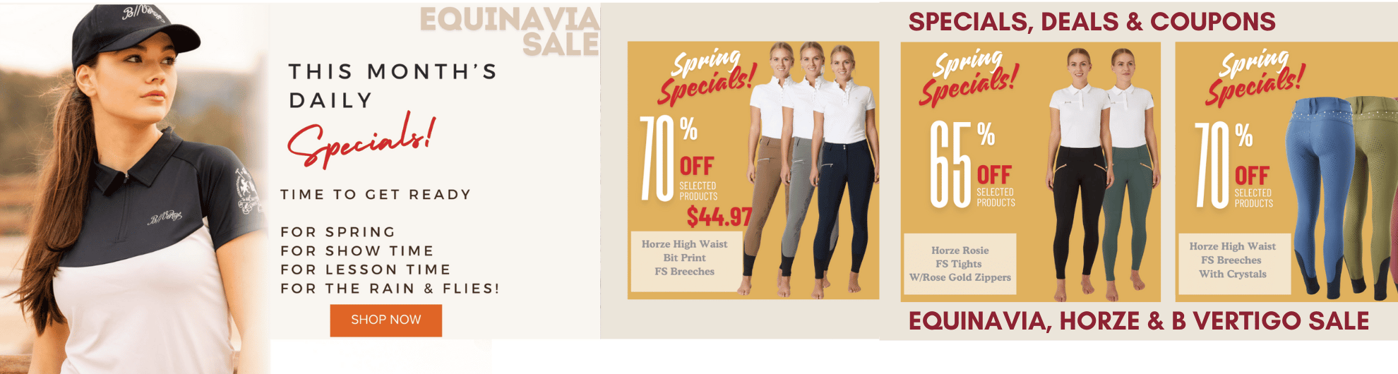 Equinavia Brands March Savings