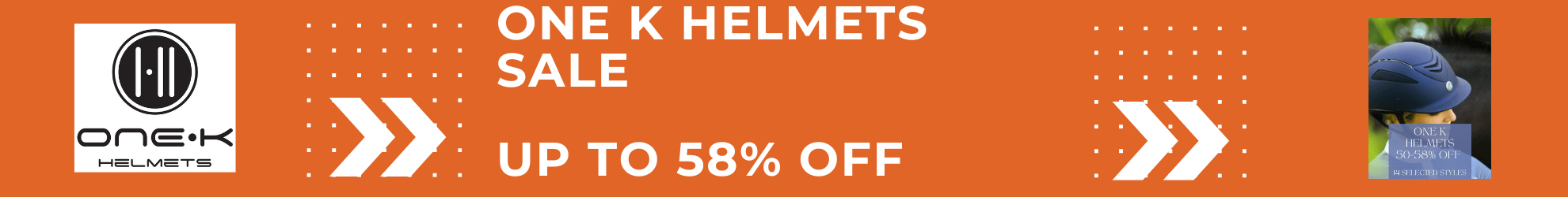 ONE K Helmet Sale