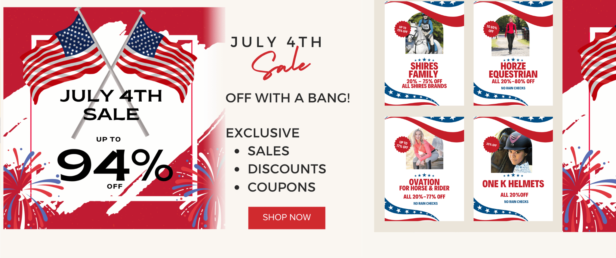 July 4th Sale