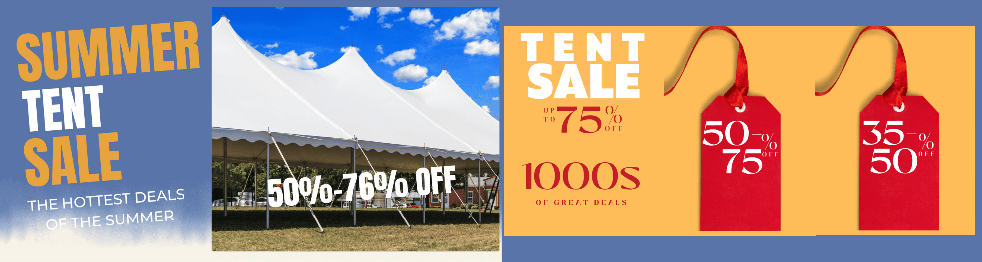 Summer Tent Sale