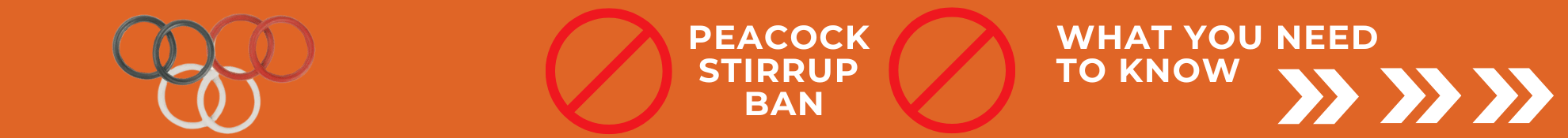 Ban on Peacock Stirrups